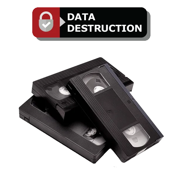 VHS Video Shredding ($1 per lb.)
