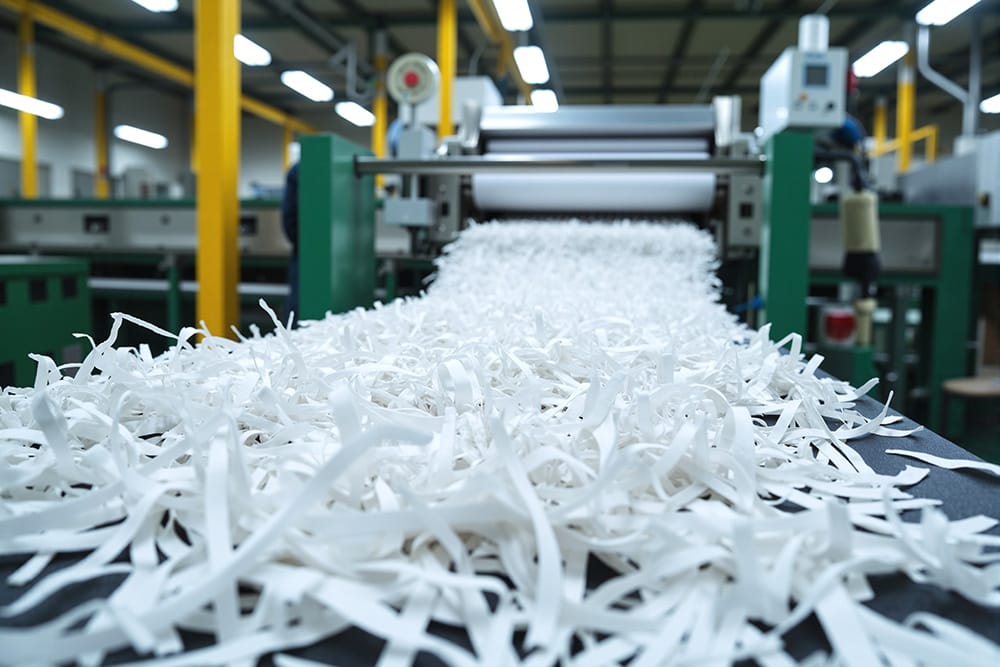 Paper shredding