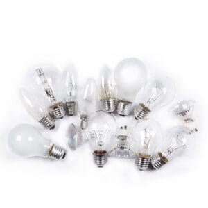 incandescent bulbs
