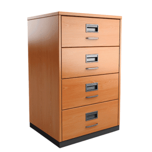 wood filing cabinet 3-4