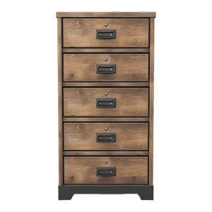 wood filing cabinet